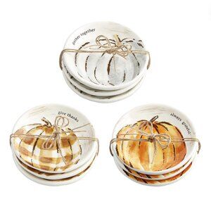 Pumpkin Dipping Dish Sets